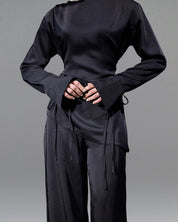 TOP SATIN BLACK S26-T28