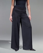 PANTS SATIN BLACK S26-P30