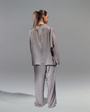 PANTS SATIN LIGHT OLIVE S26-P32