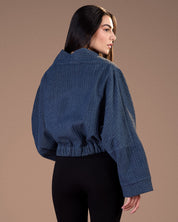 Muted denim blue S26-J03