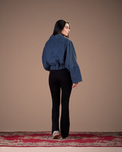 Muted denim blue S26-J03