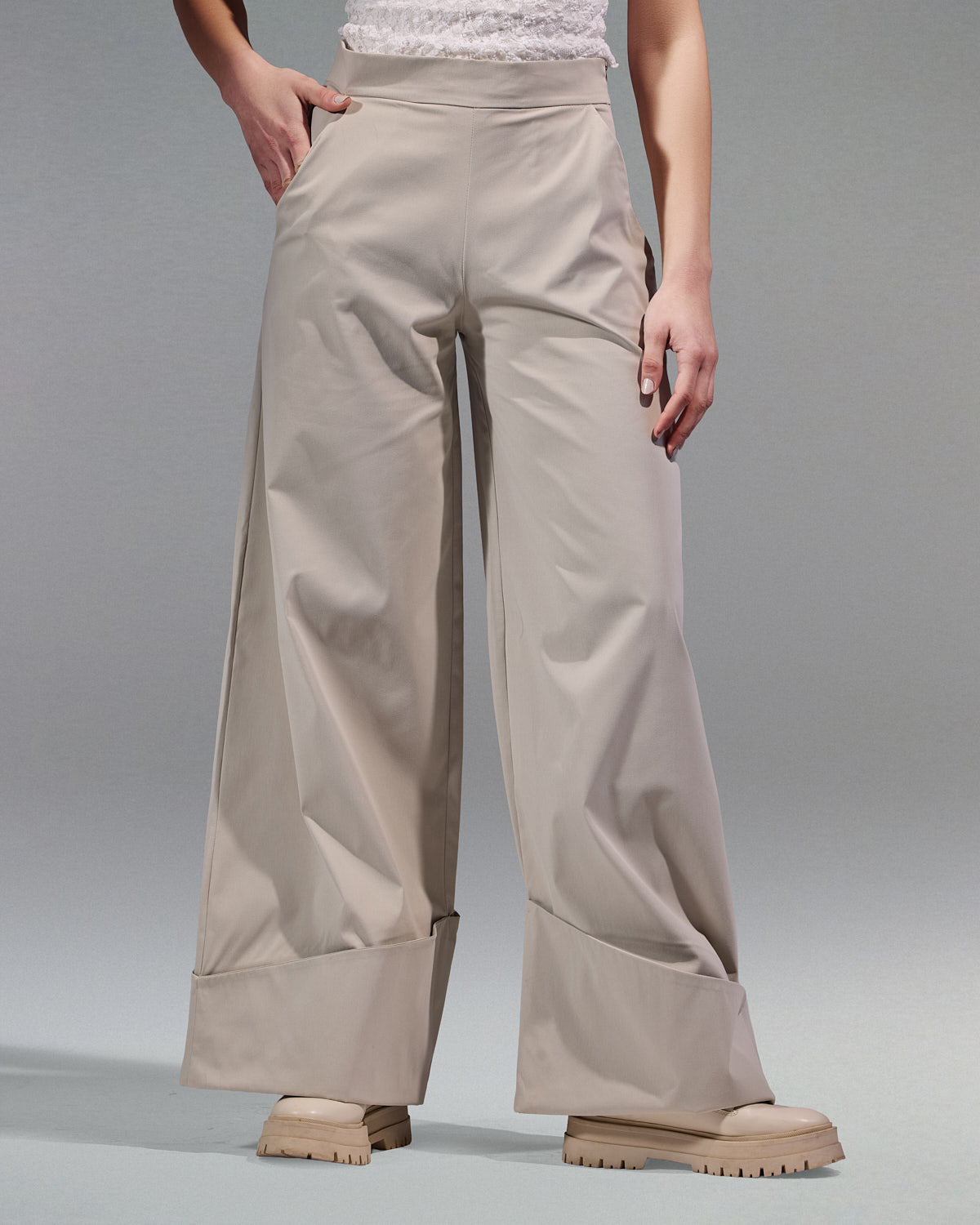 Pant's Cream Beige S26-P07