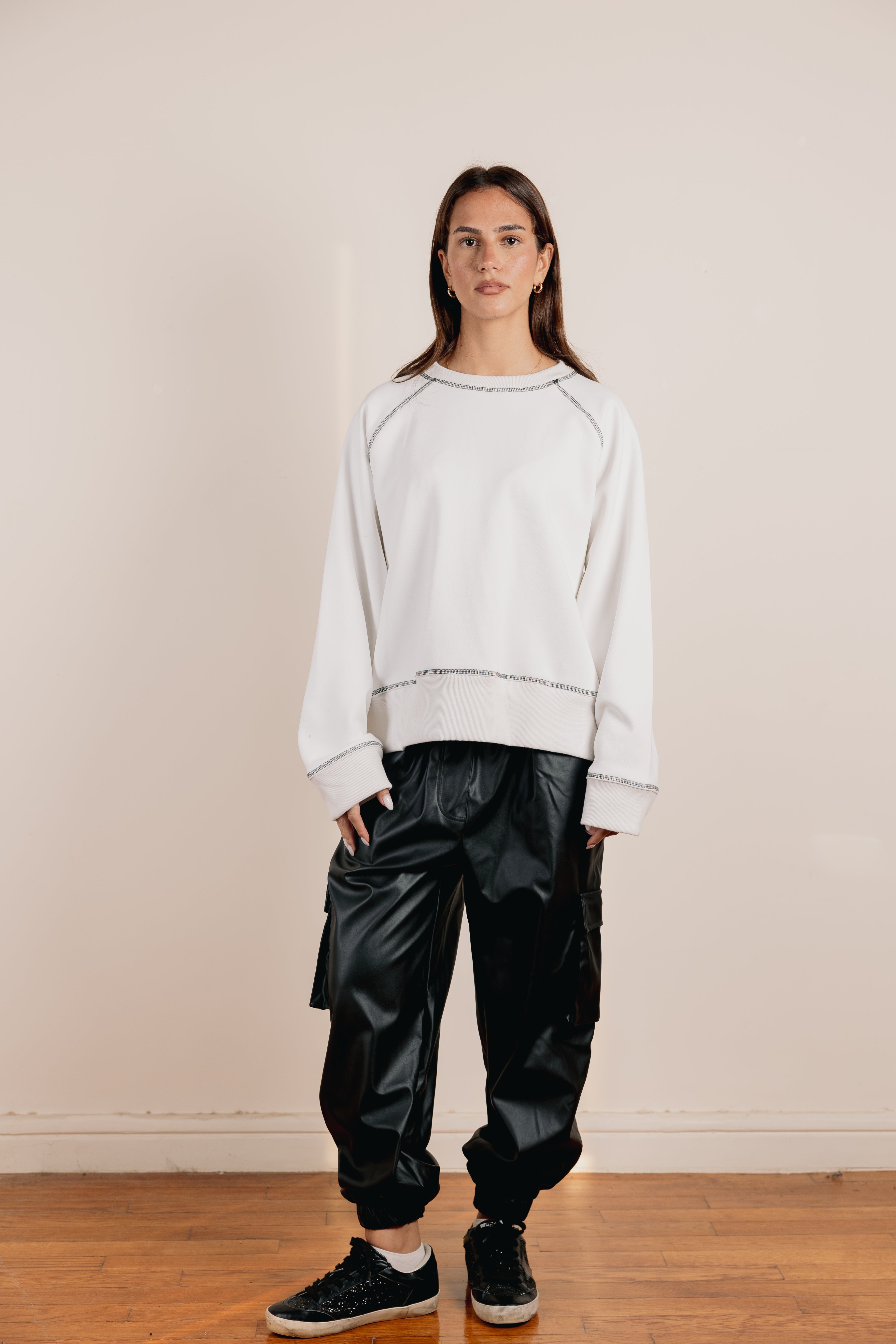 Oversized Crewneck White