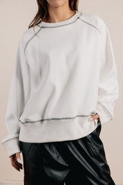 Oversized Crewneck White