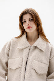 The cargo zip OFF WHITE