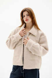 The cargo zip OFF WHITE