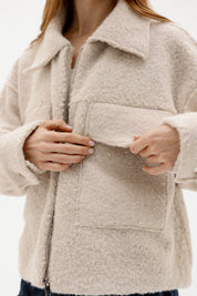 The cargo zip OFF WHITE