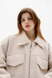 The cargo zip OFF WHITE