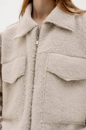 The cargo zip OFF WHITE