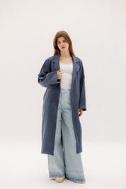 The Slate Slouch coat &nbsp; BLUE