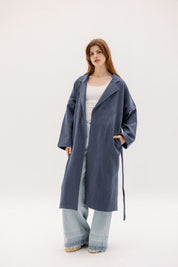 The Slate Slouch coat &nbsp; BLUE