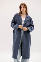 The Slate Slouch coat &nbsp; BLUE