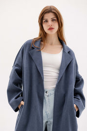 The Slate Slouch coat &nbsp; BLUE