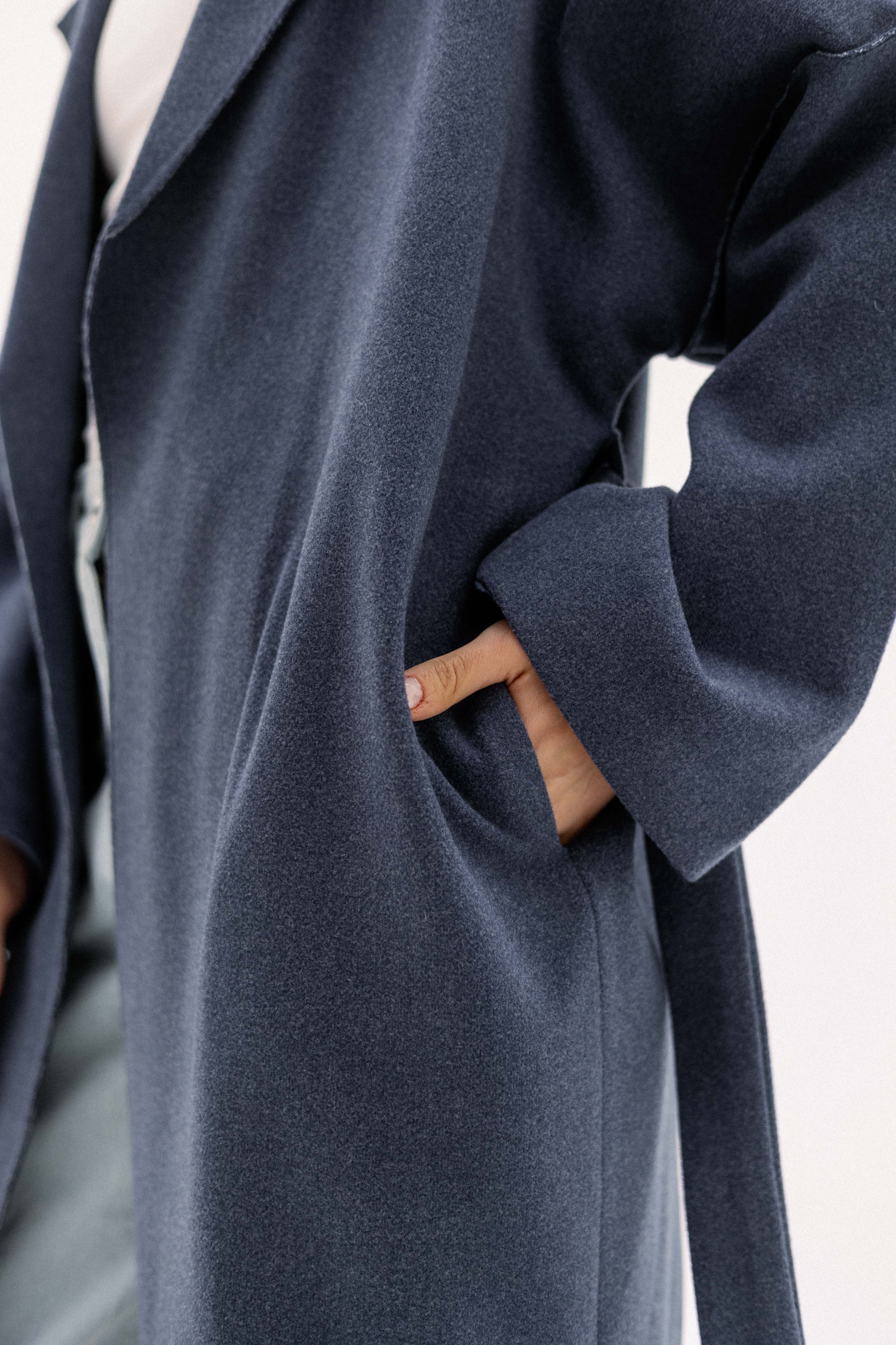 The Slate Slouch coat &nbsp; BLUE