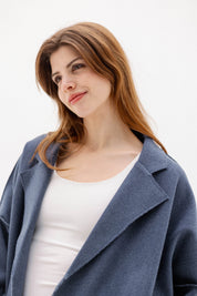 The Slate Slouch coat &nbsp; BLUE