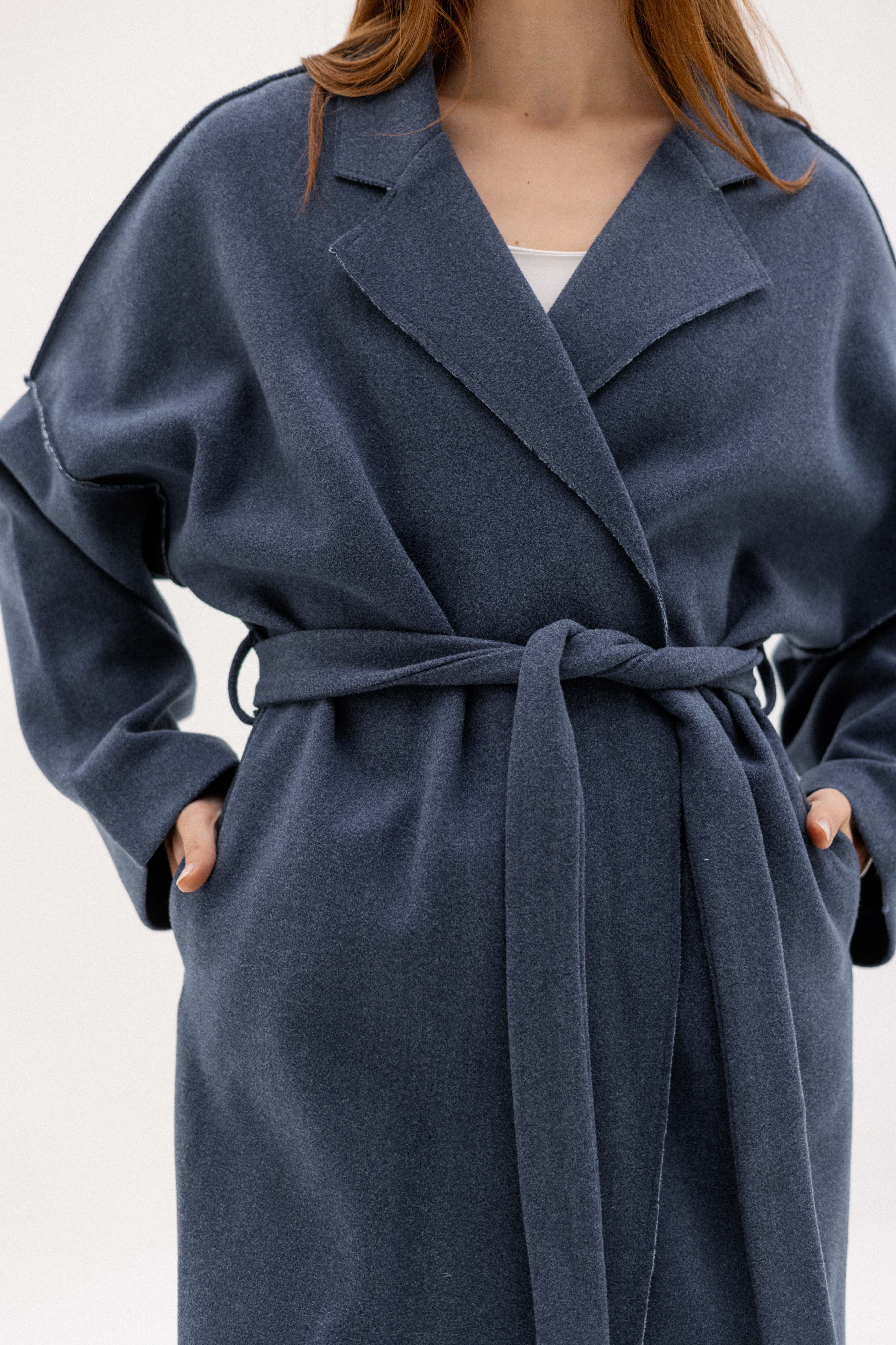 The Slate Slouch coat &nbsp; BLUE