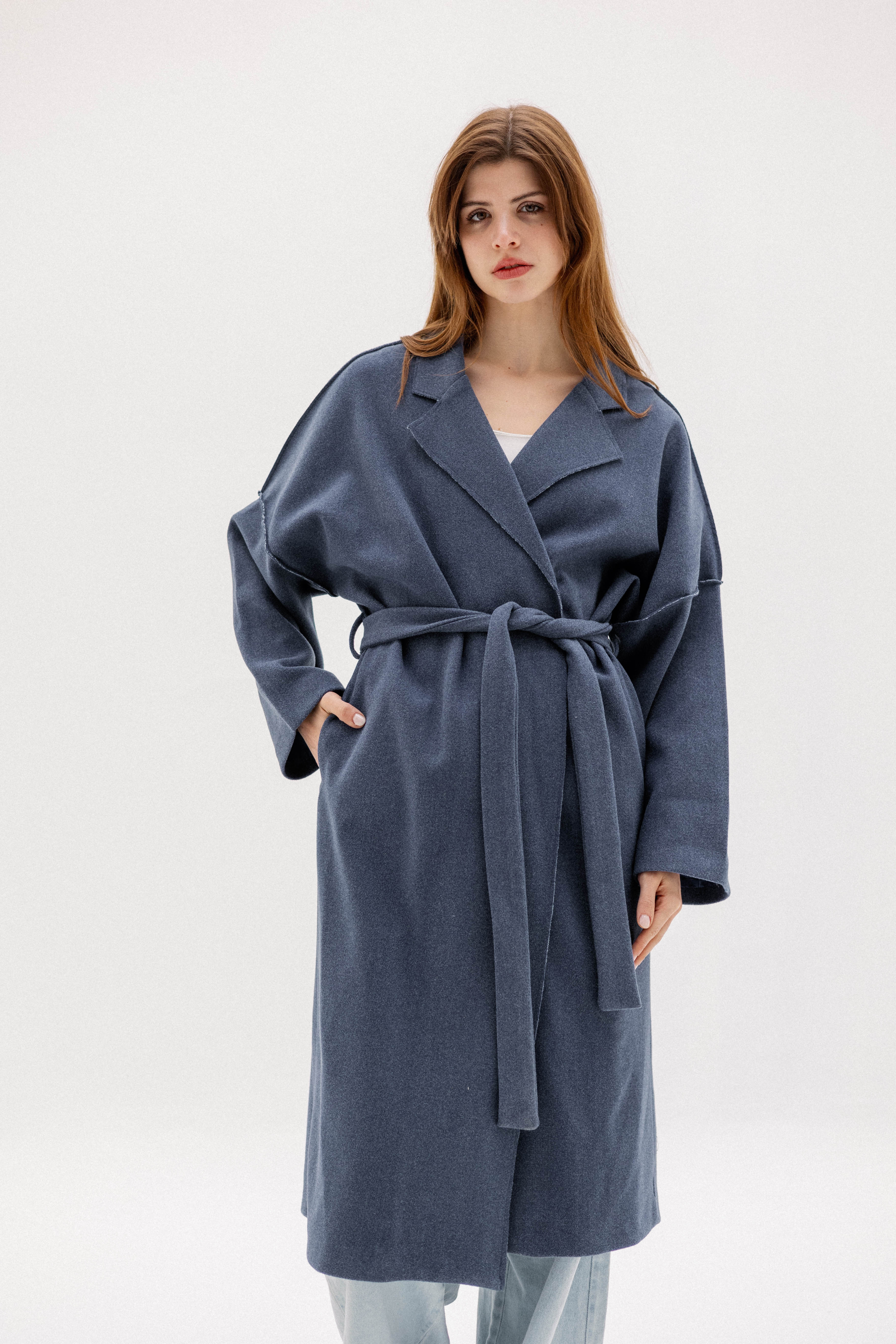 The Slate Slouch coat &nbsp; BLUE