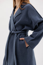 The Slate Slouch coat &nbsp; BLUE