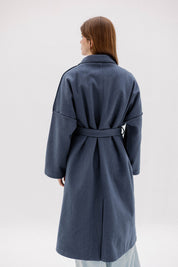 The Slate Slouch coat &nbsp; BLUE