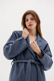 The Slate Slouch coat &nbsp; BLUE
