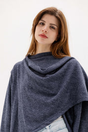 The loop jacket Navy Blue