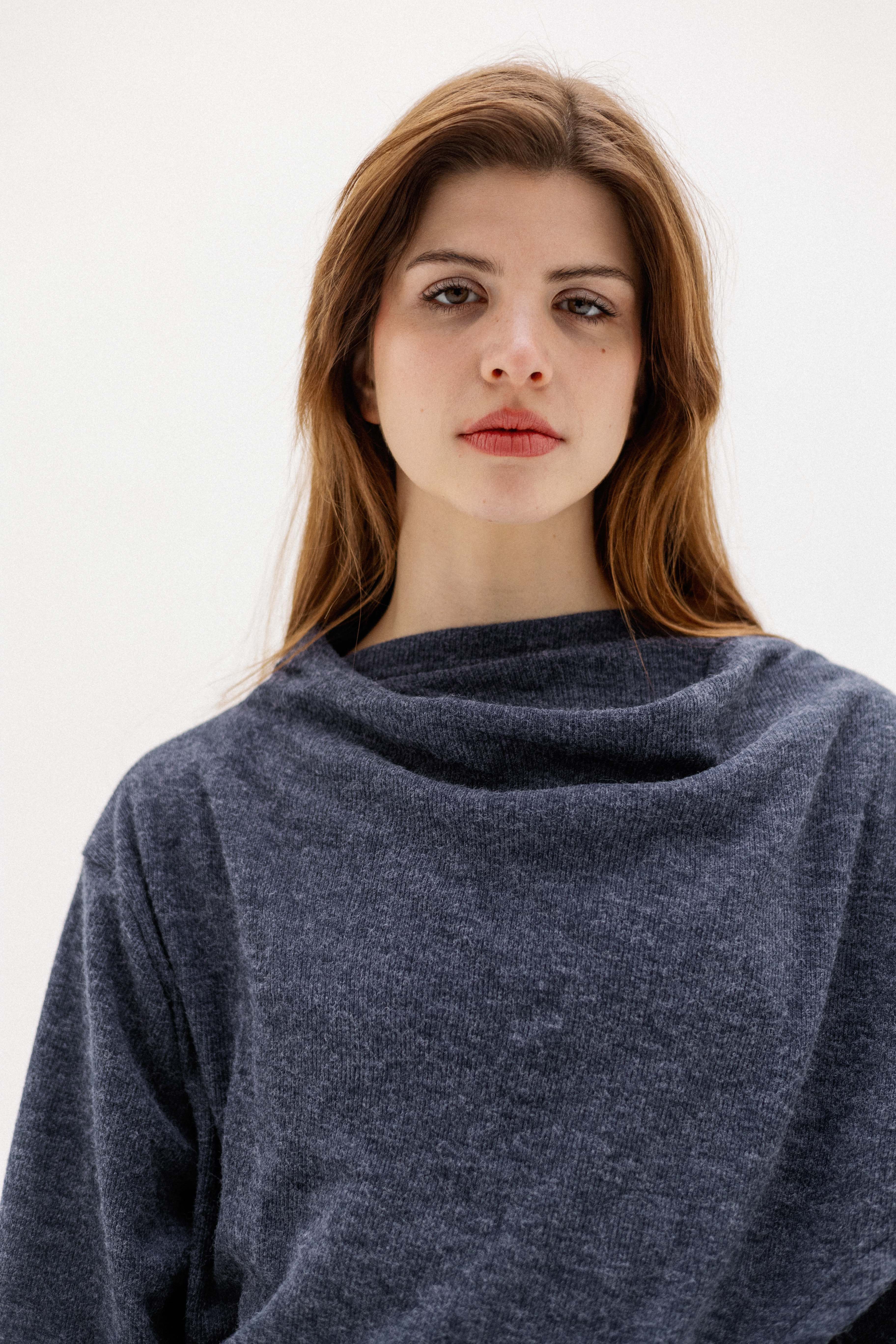 The loop jacket Navy Blue