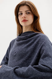 The loop jacket Navy Blue