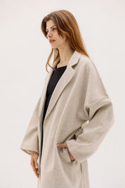 The Slate Slouch coat &nbsp BIEGE