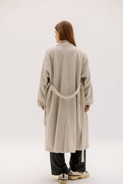 The Slate Slouch coat &nbsp BIEGE