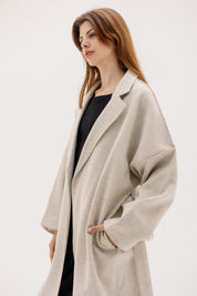 The Slate Slouch coat &nbsp BIEGE