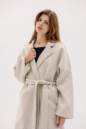 The Slate Slouch coat &nbsp BIEGE