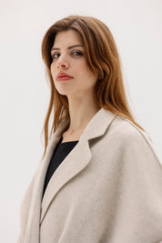 The Slate Slouch coat &nbsp BIEGE