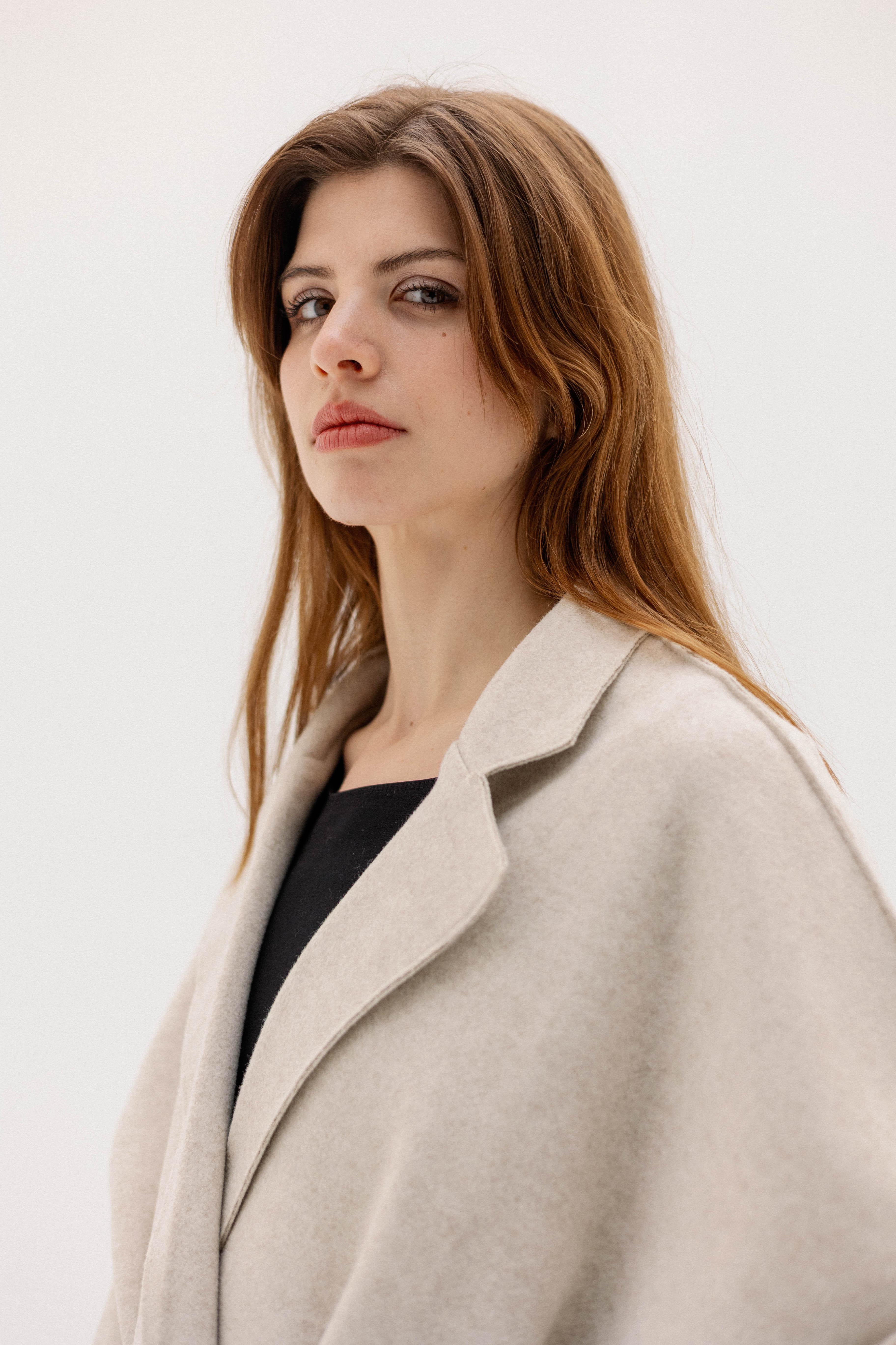 The Slate Slouch coat &nbsp BIEGE
