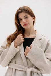 The Slate Slouch coat &nbsp BIEGE