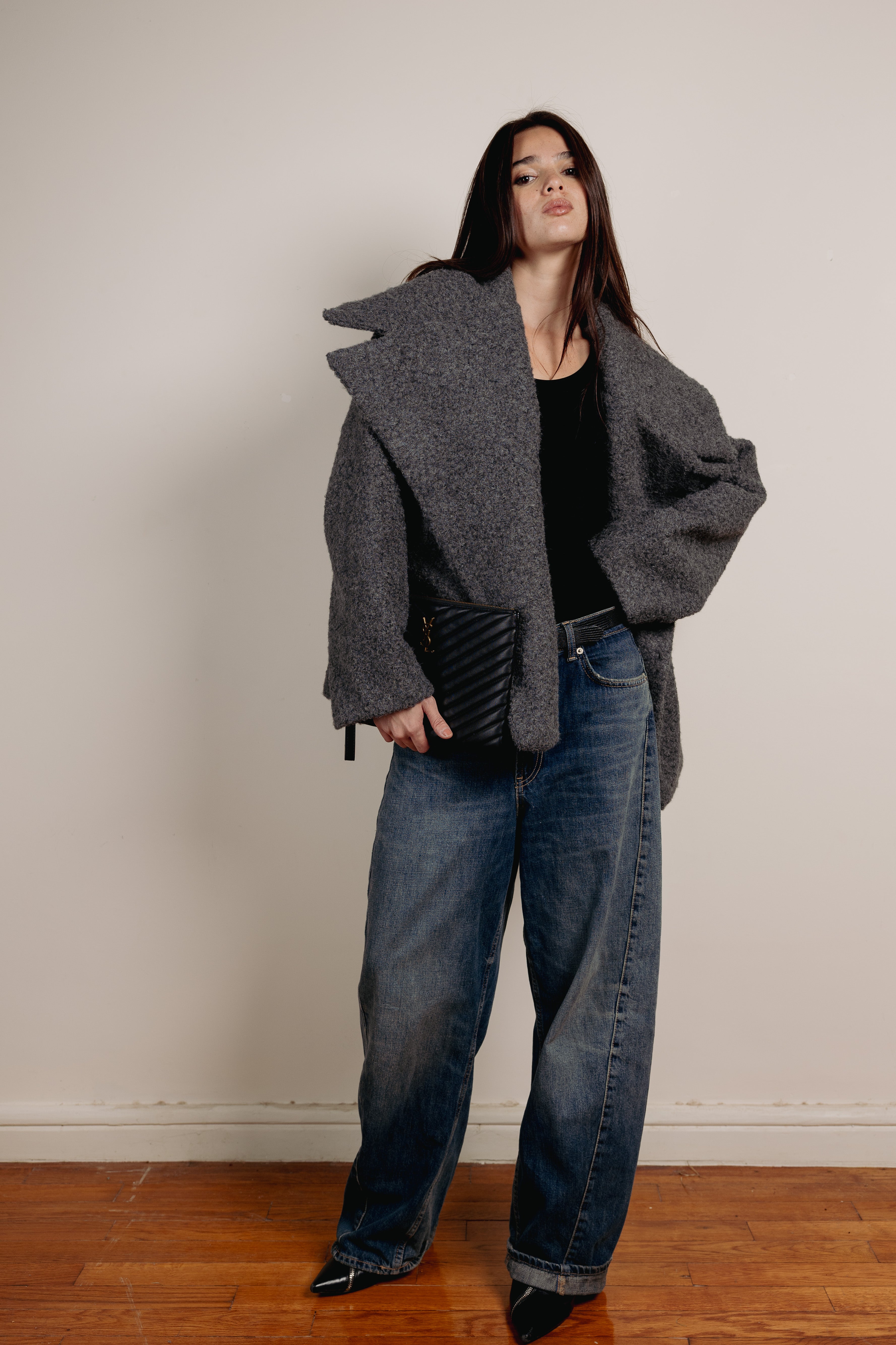 The aura jacket Dark Grey