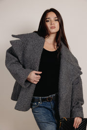 The aura jacket Dark Grey