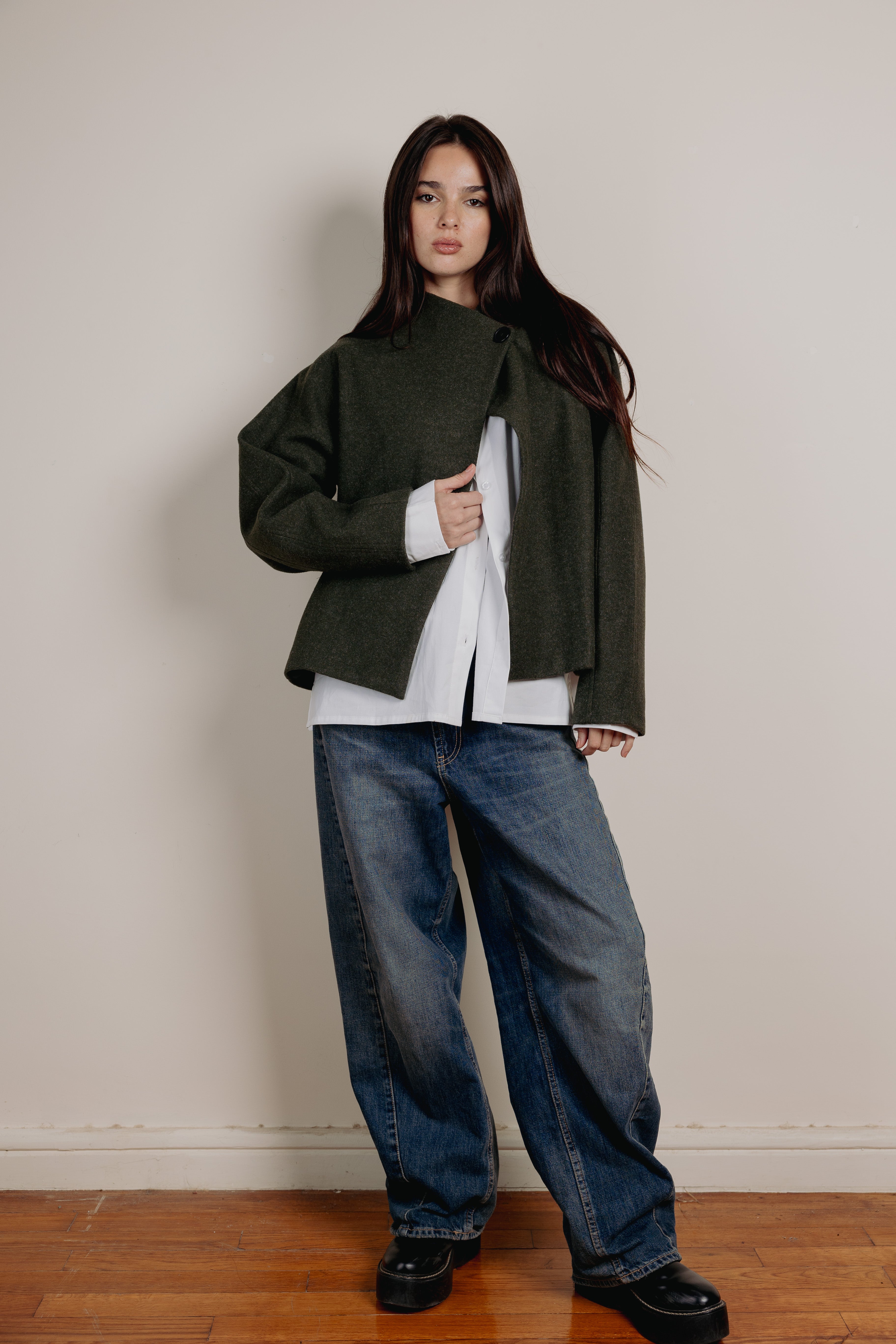 The arc jacket Olive