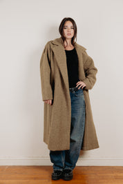 The frame coat Green