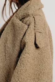 The frame coat Green