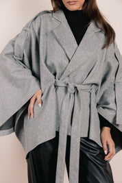 The cocoon jacket  Grey