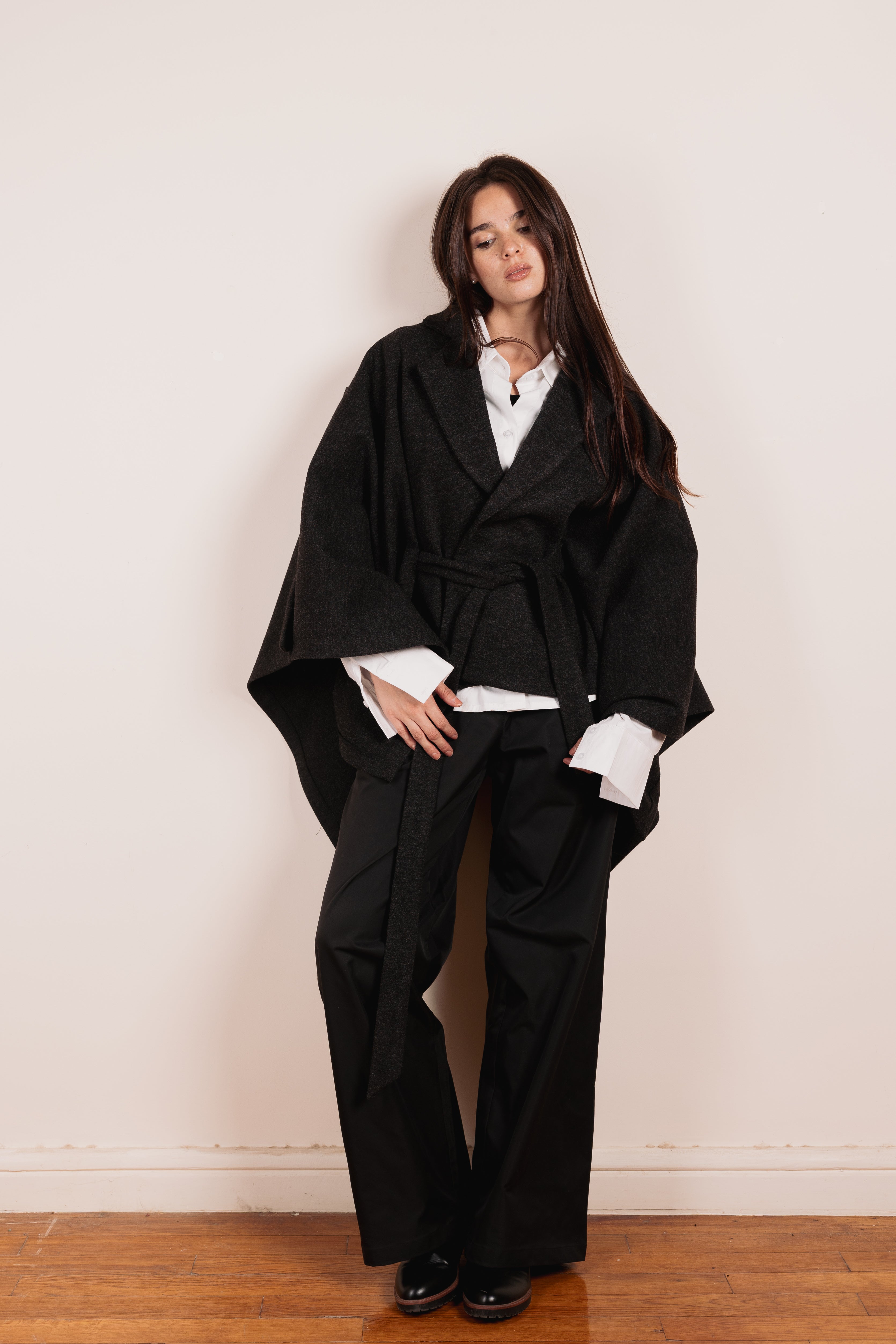 The cocoon jacket  Black