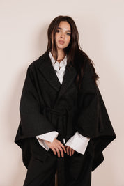 The cocoon jacket  Black