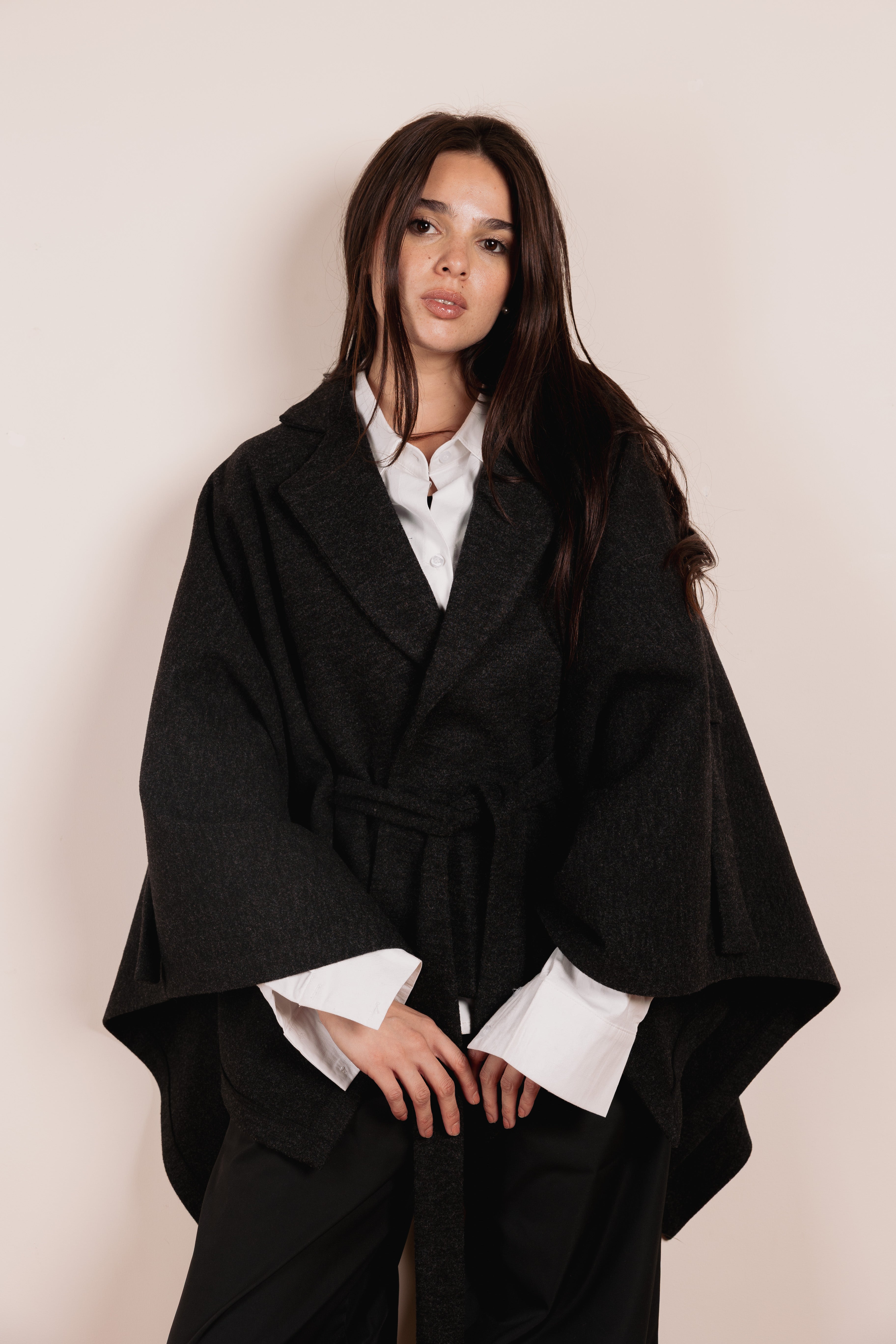 The cocoon jacket  Black