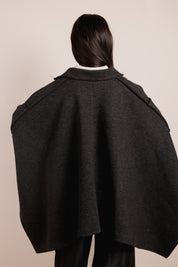 The cocoon jacket  Black