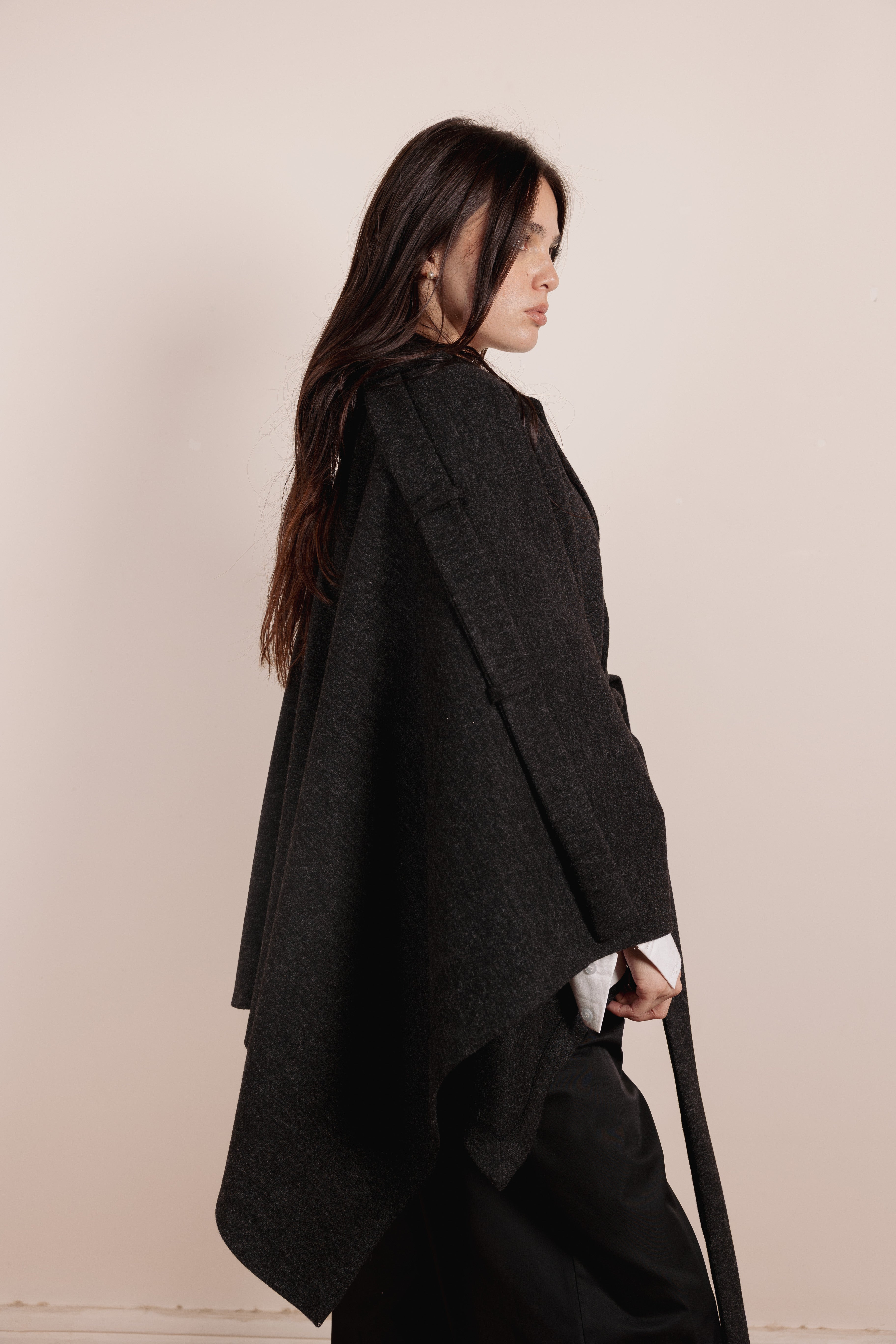 The cocoon jacket  Black