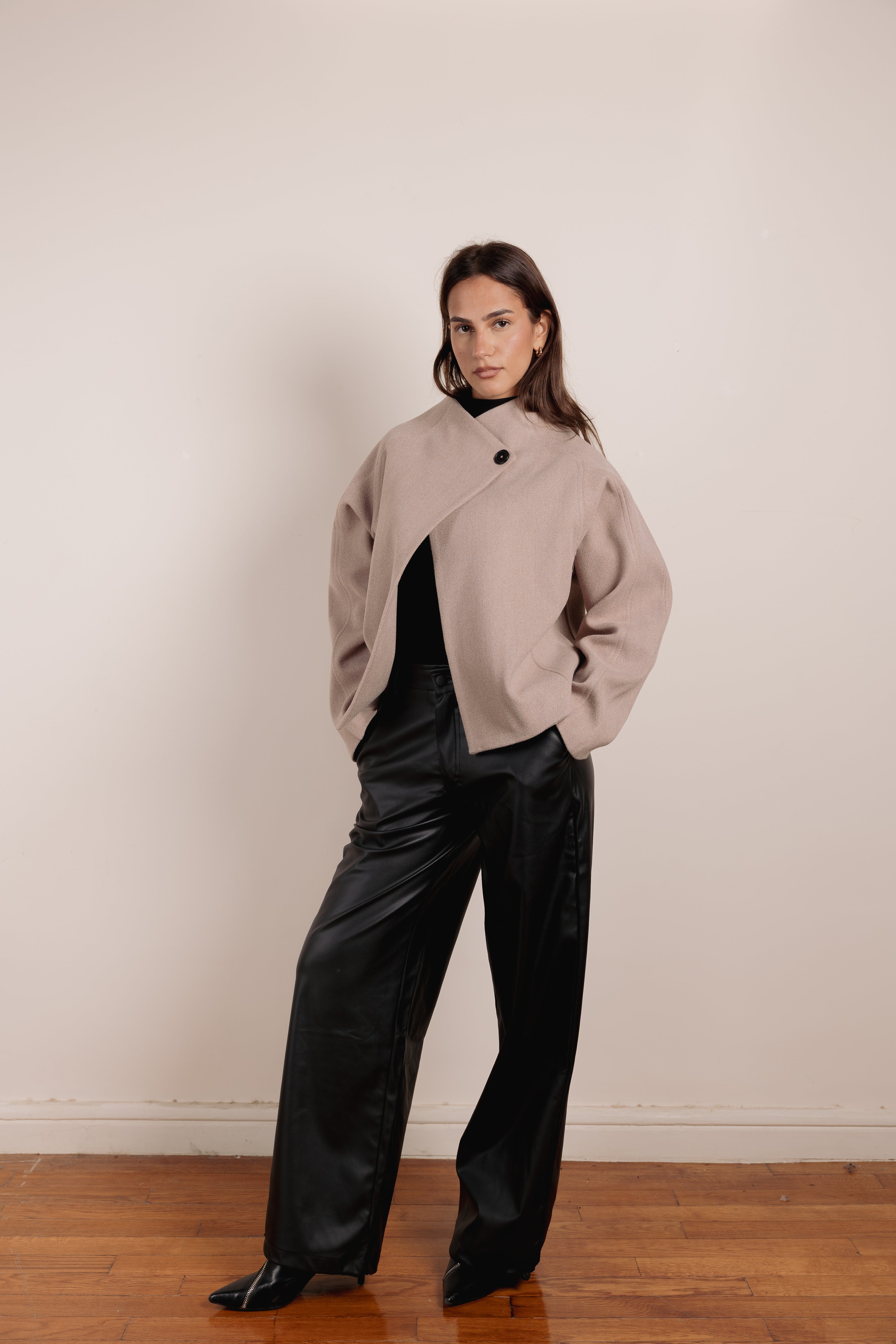 The arc jacket  Beige