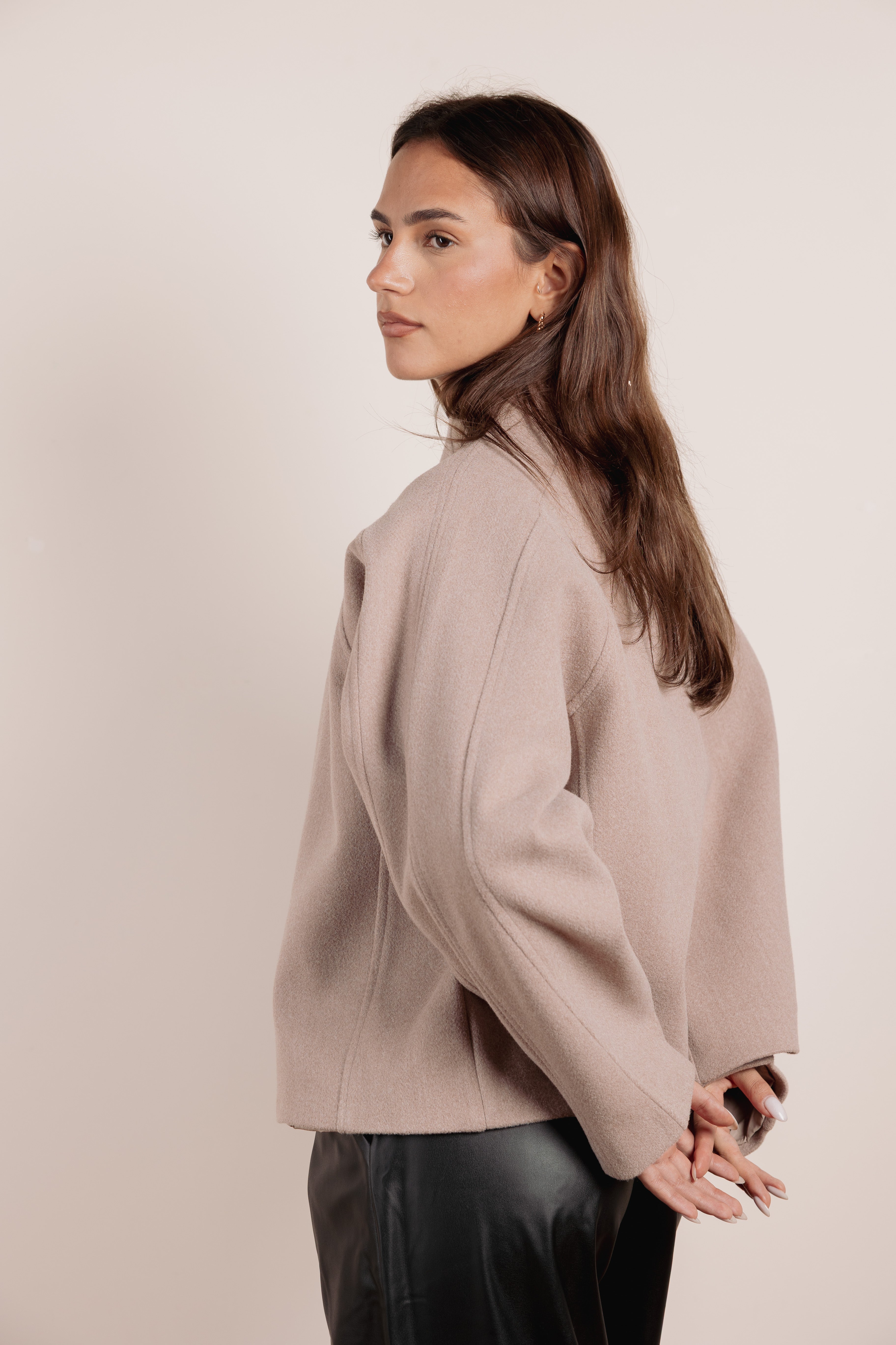 The arc jacket  Beige