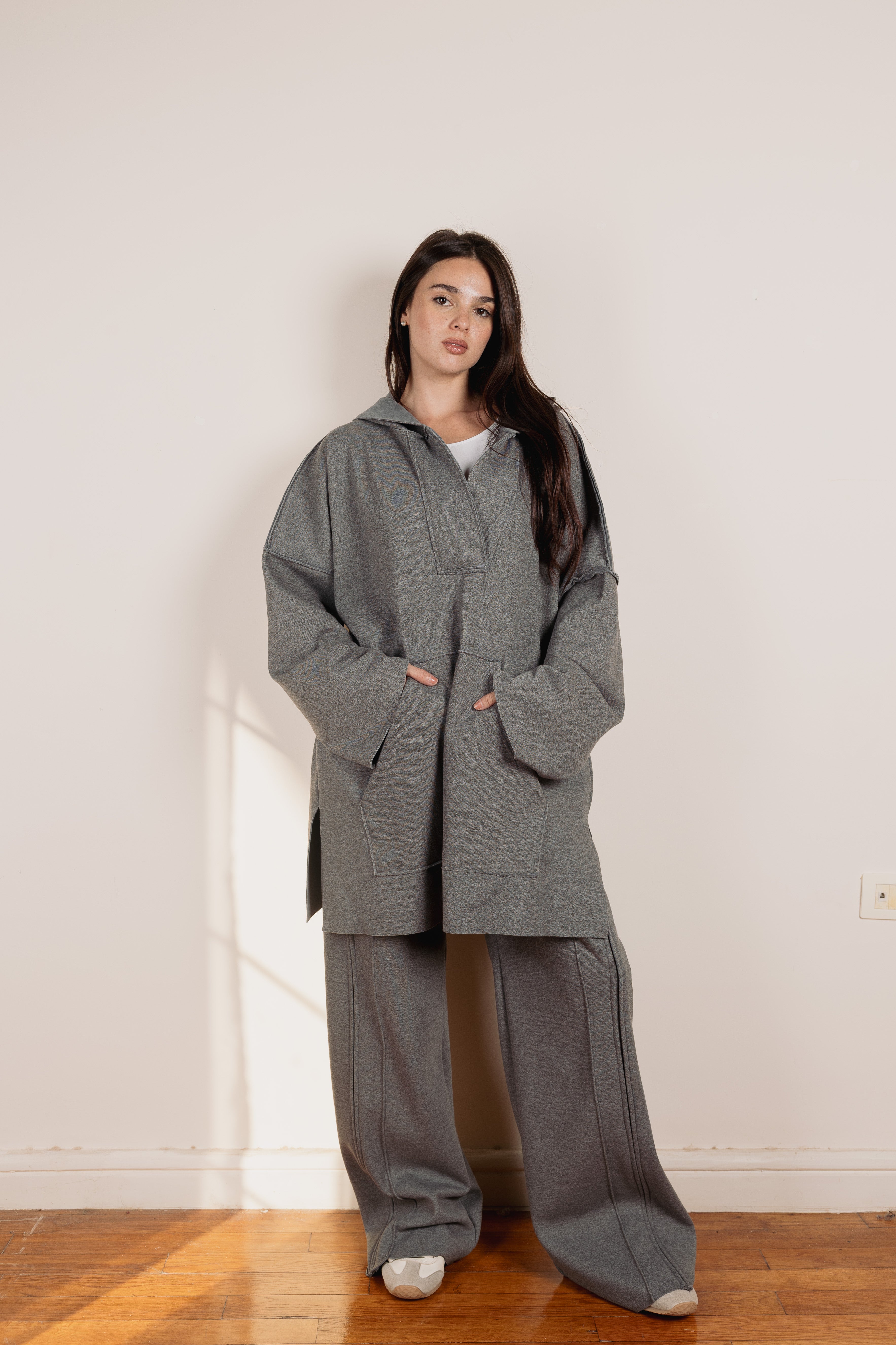 Big hoodie Dark Grey