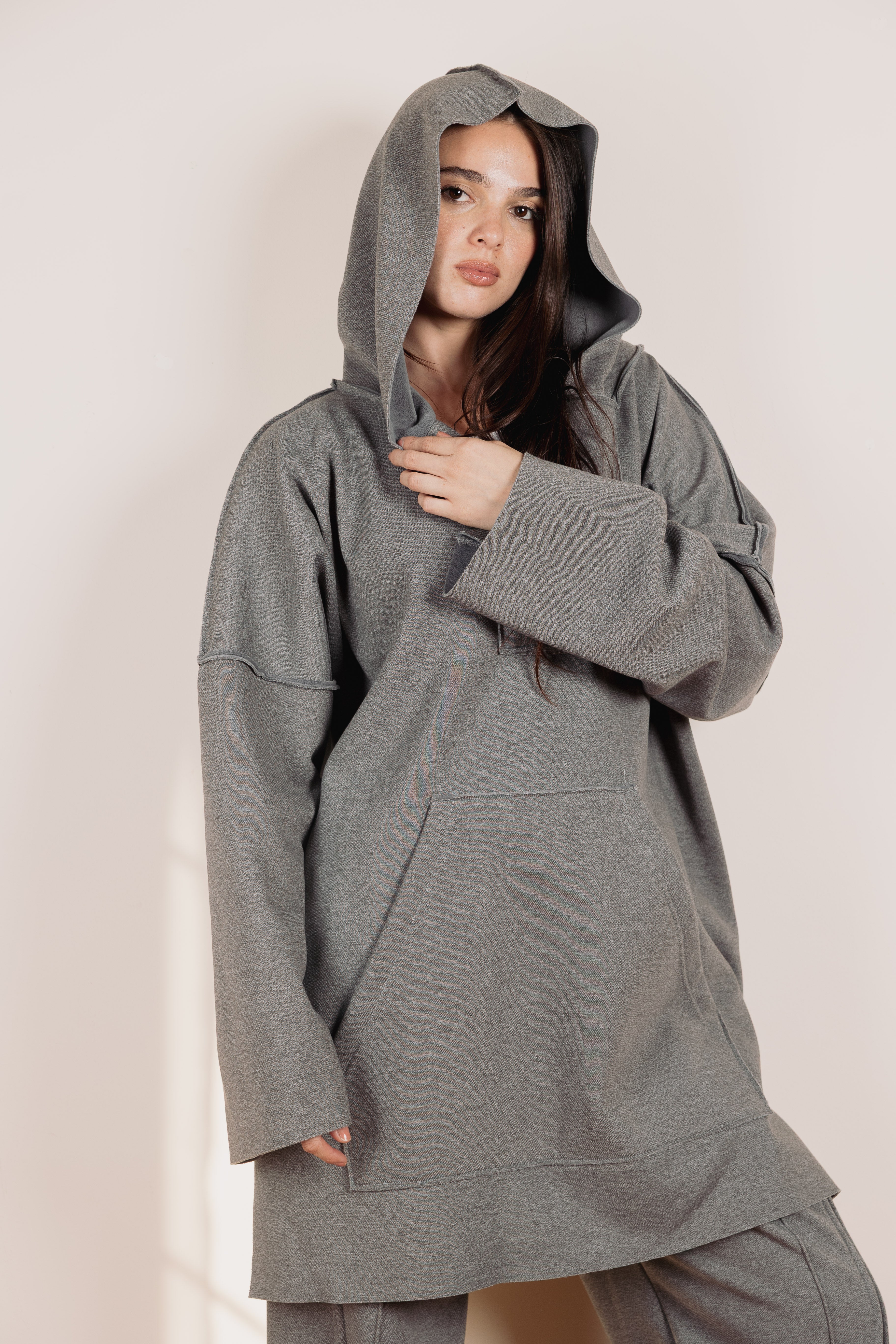 Big hoodie Dark Grey