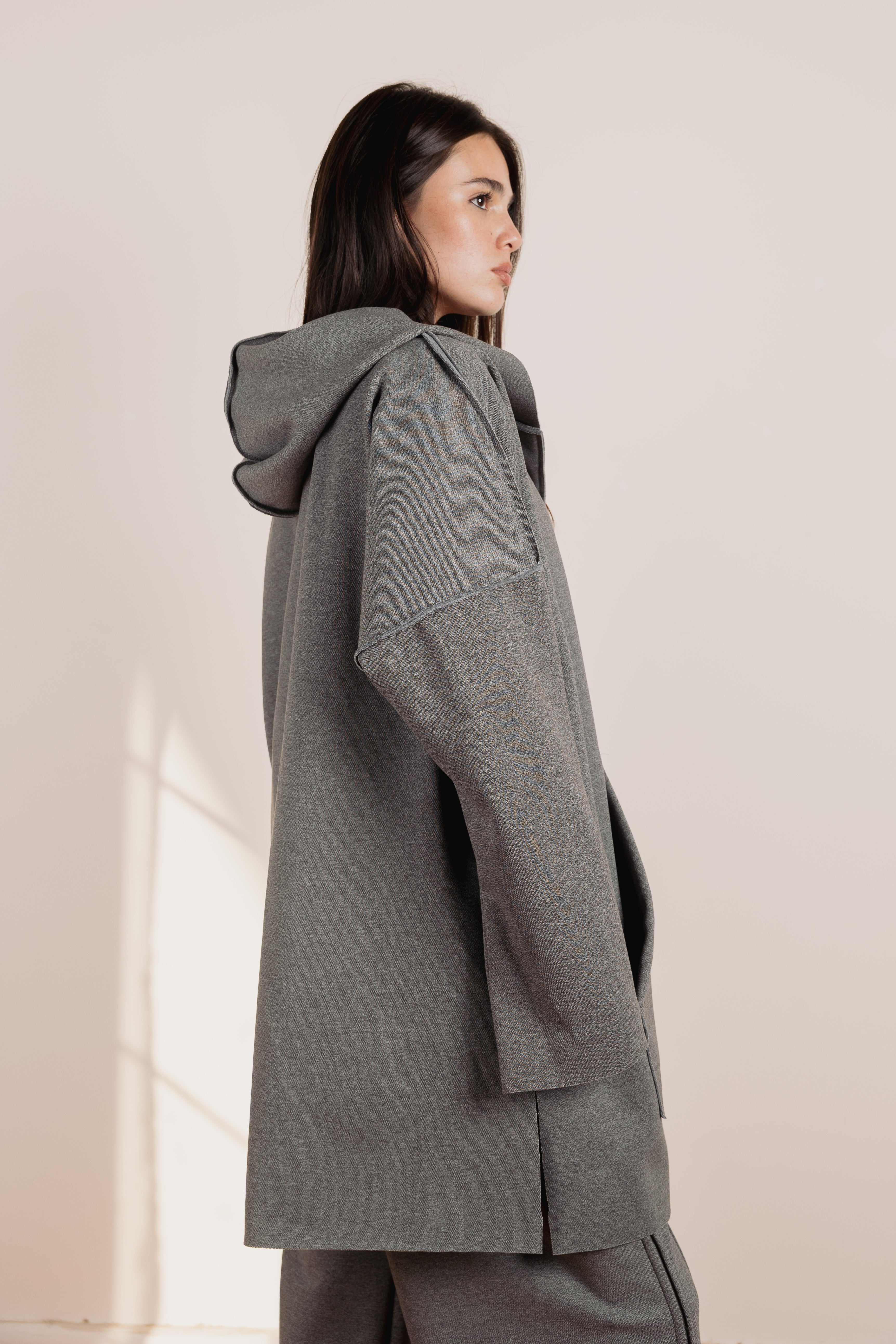 Big hoodie Dark Grey